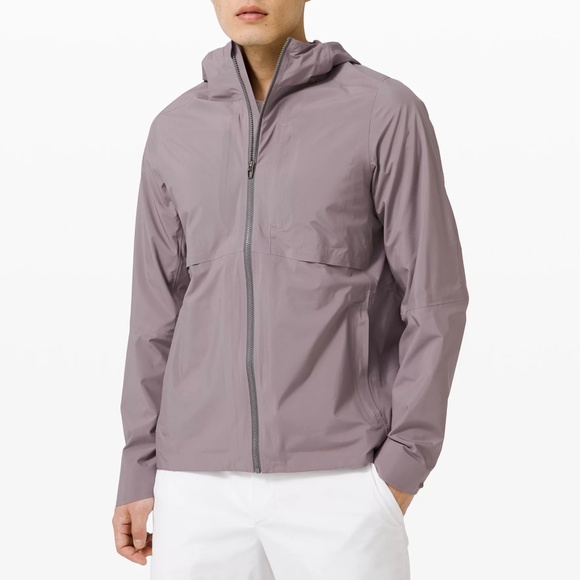 Lululemon | Outpour Shell | S | Lunar Rock | Athleisure | Gorpcore | Waterproof - Picture 1 of 16